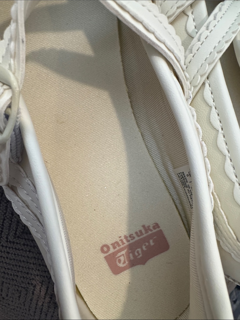 Onitsuka Tiger by Asics White Girls' Mary Jane Strap Dress Shoes - Picture 5 of 5